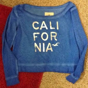 Hollister crop sweater