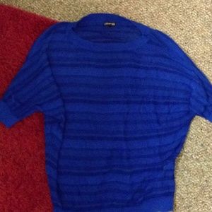 Express blue shirt