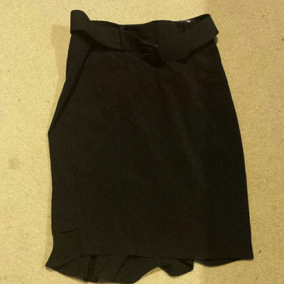 Black skirt