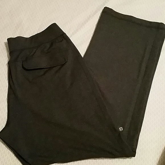 Men's Lululemon XL tall dark grey Kung fu pants.