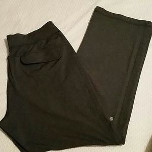 Men's Lululemon XL tall dark grey Kung fu pants.