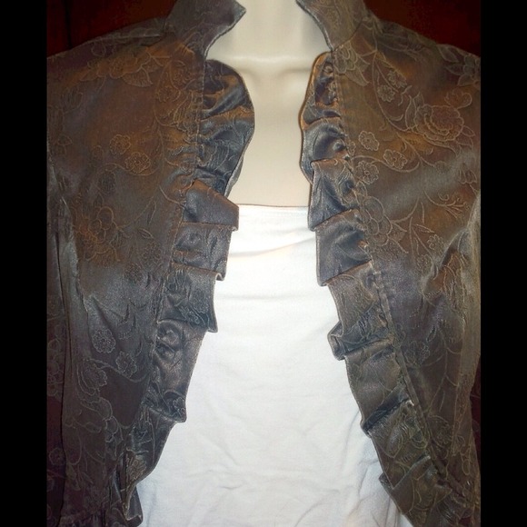 Charlotte Russe Embroidered Jacket - Picture 2 of 4