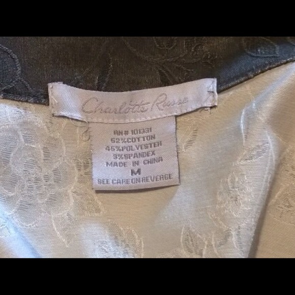 Charlotte Russe Embroidered Jacket - Picture 4 of 4