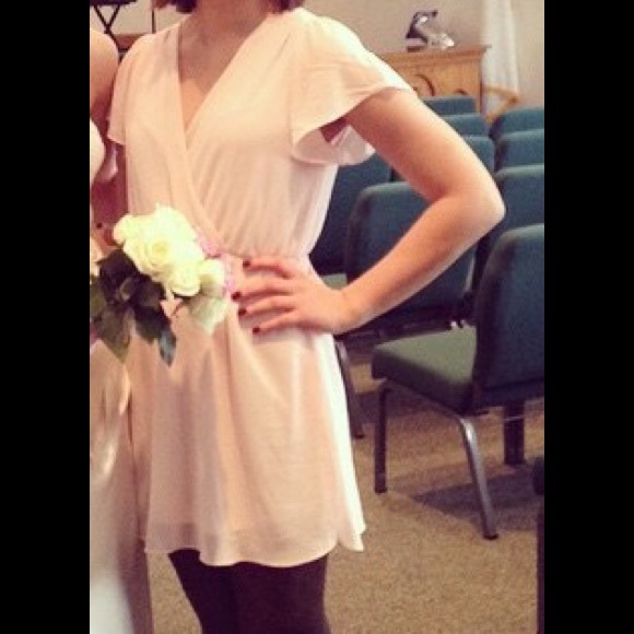 Pale pink dress