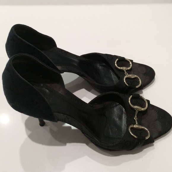 Gucci horsebit heeled sandals - Picture 2 of 2