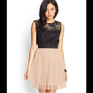 Crocheted Tulle Dress