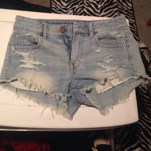 high waisted shorts