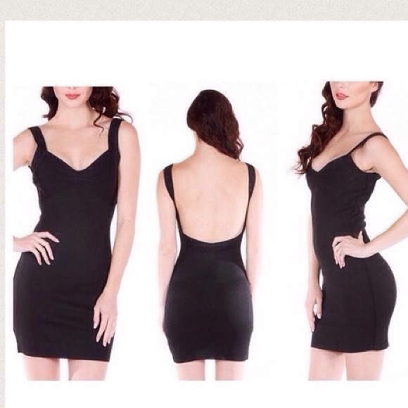 SOLD OUT BACKLESS BANDAGE DRESS