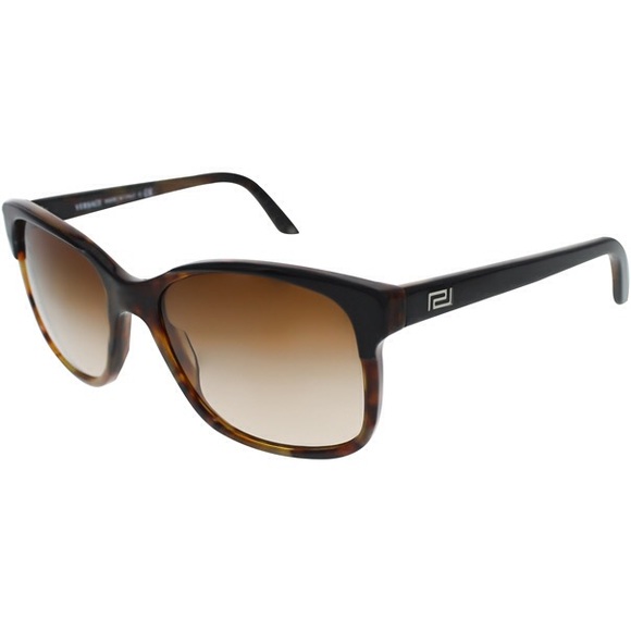 Versace Havana Brown Butterfly Sunglasses