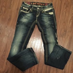 💋💥Rock Revival Jeans! Like new!