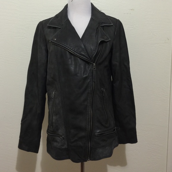 NEW LUCKY BRAND PUNK LEATHER JACKET