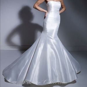 Private Collection Strapless Mermaid wedding gown