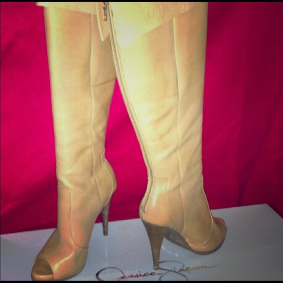 Jessica Simpson Peep Toe Boots