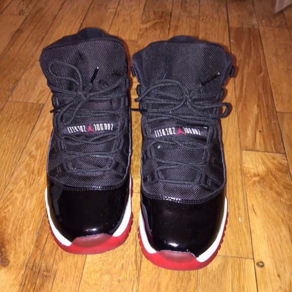 Bred 11s from 2008 package.