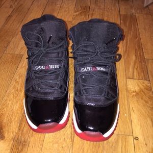 Bred 11s from 2008 package.