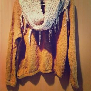 (SOLD) Zara yellow long sleeved top