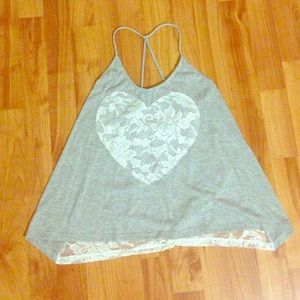 Lace tank top!