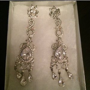 Crystal drop earrings