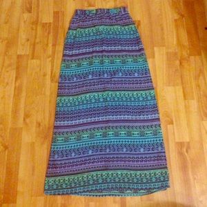 Tribal Maxi-skirt