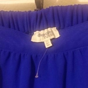 Charlotte Russe- High low Indigo skirt