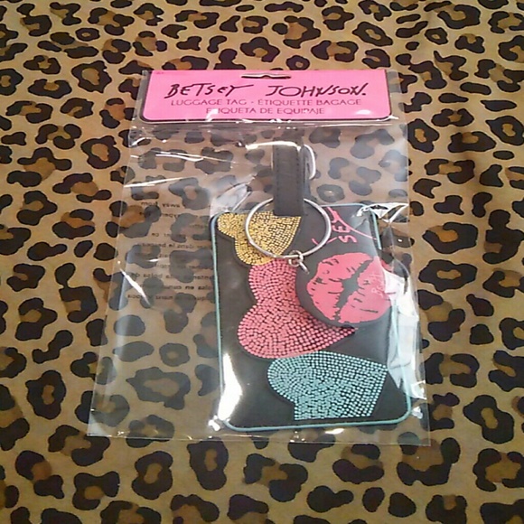 Betsey Johnson Luggage Tags/Key chain - Picture 2 of 4
