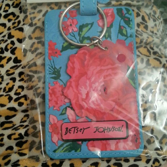 Betsey Johnson Luggage Tags/Key chain - Picture 3 of 4
