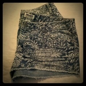 Mudd denim shorts