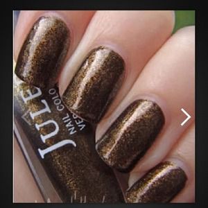 NIB Julep Nail Polish "Candace" Brown Gold Shimmer