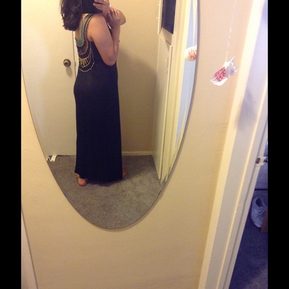 SOLD OUT❗️U-back maxi dress - Picture 4 of 4