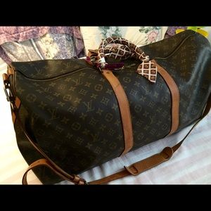 Authentic Louis vuitton Keepall 60 bandouliere
