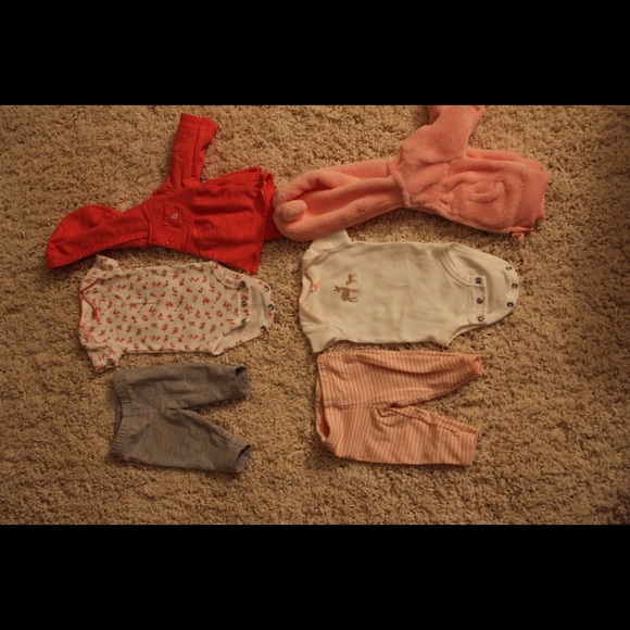 Two Carters NB outfits.