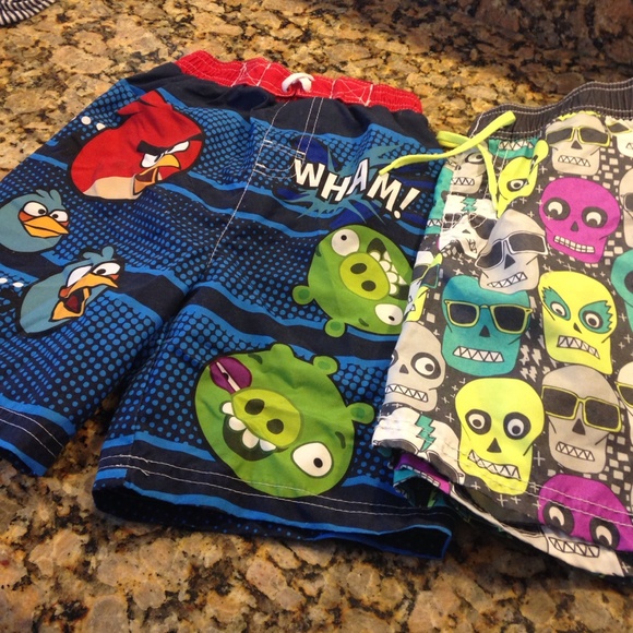 Boys bundle of 2 bathing suits