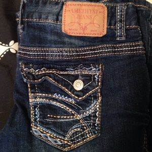 Amethyst jeans and belt!