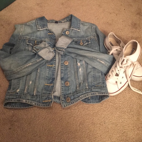 Distress Jean jacket