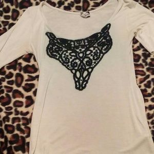 ❌Sold❌✨BKE ✨Lacey shirt!