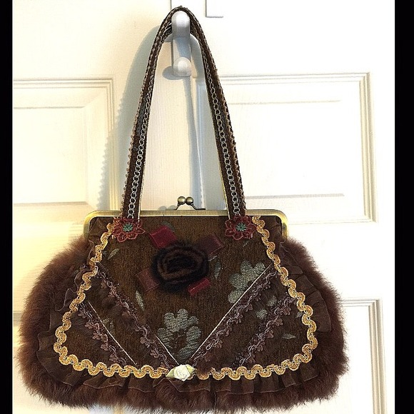 Boutique Bags - Artisan Crafted Unique Handbag purse Vintage like Boutique Bags - Artisan Crafted Unique Handbag purse Vintage like