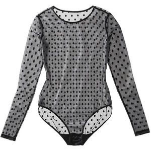 Kate Young Polka Dot Bodysuit