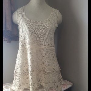 NWT Lace Tank Top