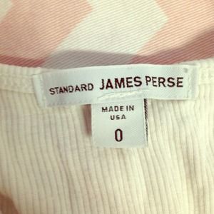 JAMES PERSE long line comfortable ribbed tank