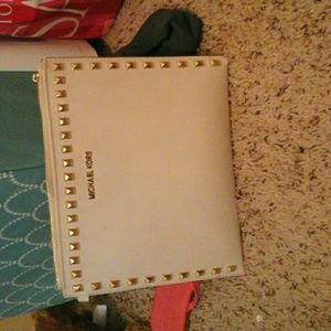 Michael kors studded Selma clutch