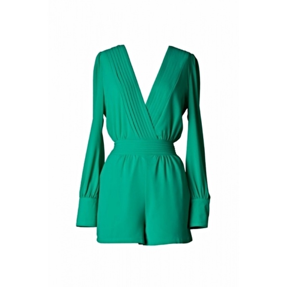 ‼️SOLD‼️Heather Green Romper