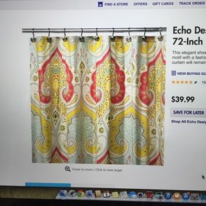 Beautiful Echo Paisley Curtain