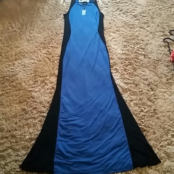 Blue dress