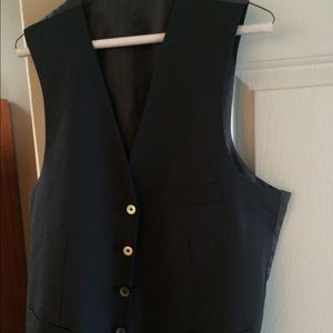 Men's Gray jacket with vest
