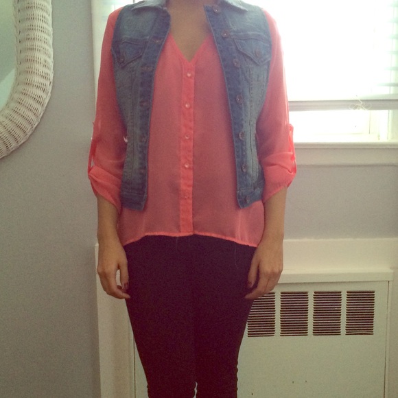Tilly's denim vest