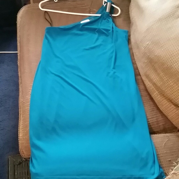 Calvin Klein one shoulder dress