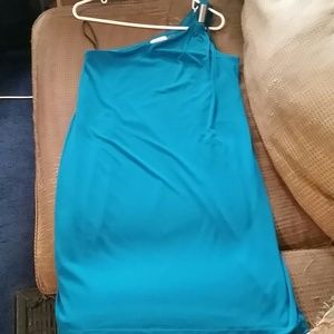 Calvin Klein one shoulder dress