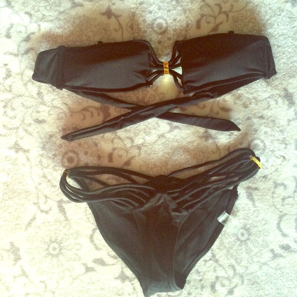 Black swimsuit