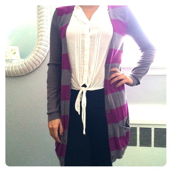 Bp button down cardigan