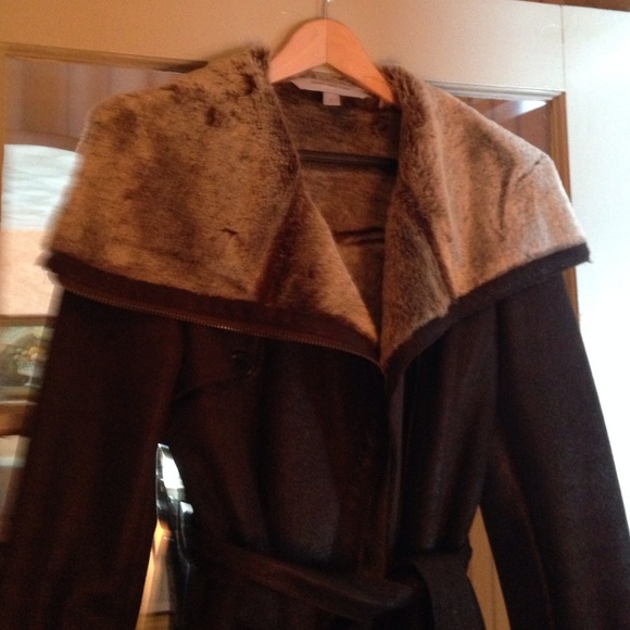 Classic  dark brown coat, only used twice!